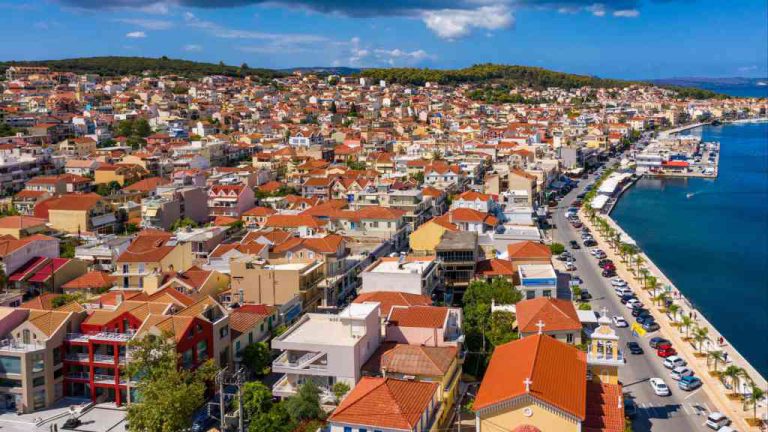 Argostoli, hlavní město ostrova Kefalonie